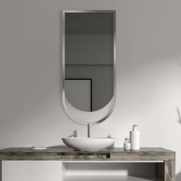 Guarda Ravel lustro 50x120 cm srebrny FOR-RAV-SREBRNY-50X120