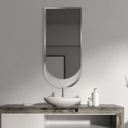 Guarda Ravel lustro 50x120 cm srebrny FOR-RAV-SREBRNY-50X120