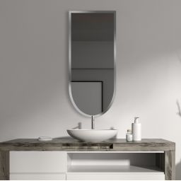 Guarda Tamo lustro 50x120 cm srebrny FOR-TAM-SREBRNY-50X120