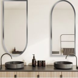 Guarda Tamo lustro 50x120 cm srebrny FOR-TAM-SREBRNY-50X120