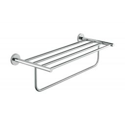 Grohe BauCosmopolitan półka z wieszakiem na ręcznik chrom 40462001