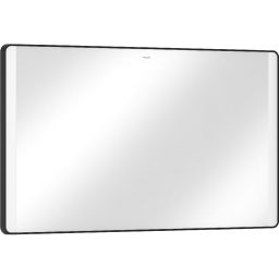 Hansgrohe Xarita Lite Q lustro 120x70 cm prostokątne z oświetleniem czarny mat 54978670