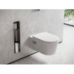 Hansgrohe XtraStoris Rock szafka do zabudowy 24x14x69 cm stal szlachetna szczotkowana 56060800