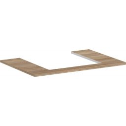 Hansgrohe Xelu Q blat naszafkowy 78x55 cm dąb 54094230