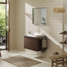 Hansgrohe Xelu Q blat naszafkowy 78x55 cm orzech 54094630