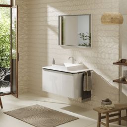 Hansgrohe Xelu Q blat naszafkowy 98x55 cm biały 54095050
