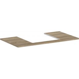 Hansgrohe Xelu Q blat naszafkowy 98x55 cm dąb 54095230