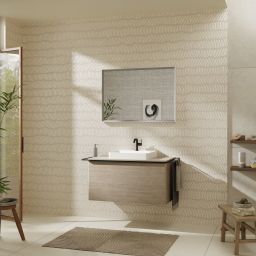 Hansgrohe Xelu Q blat naszafkowy 98x55 cm dąb 54095230