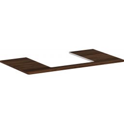 Hansgrohe Xelu Q blat naszafkowy 98x55 cm orzech 54095630