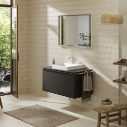Hansgrohe Xelu Q blat naszafkowy 98x55 cm szary 54095910