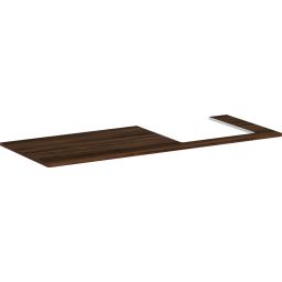 Hansgrohe Xelu Q blat naszafkowy 136x55 cm orzech 54098630
