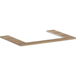 Hansgrohe Xelu Q blat naszafkowy 78x55 cm dąb 54109230
