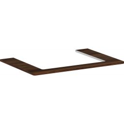 Hansgrohe Xelu Q blat naszafkowy 78x55 cm orzech 54109630