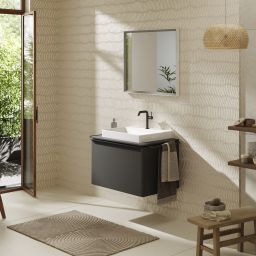 Hansgrohe Xelu Q blat naszafkowy 78x55 cm szary 54109910