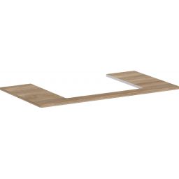 Hansgrohe Xelu Q blat naszafkowy 98x55 cm dąb 54110230