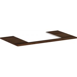 Hansgrohe Xelu Q blat naszafkowy 98x55 cm orzech 54110630