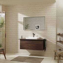 Hansgrohe Xelu Q blat naszafkowy 118x55 cm orzech 54111630