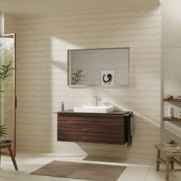 Hansgrohe Xelu Q blat naszafkowy 118x55 cm orzech 54111630