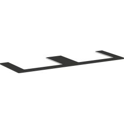 Hansgrohe Xelu Q blat naszafkowy 156x55 cm szary 54112910