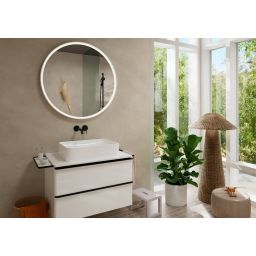 Hansgrohe Xelu Q blat naszafkowy 78x55 cm biały 54113050