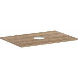 Hansgrohe Xelu Q blat naszafkowy 78x55 cm dąb 54113230