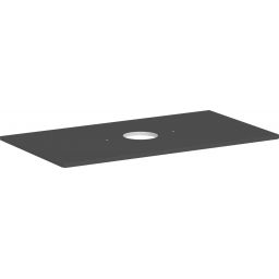 Hansgrohe Xelu Q blat naszafkowy 98x55 cm szary 54114910