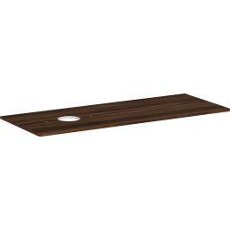 Hansgrohe Xelu Q blat naszafkowy 136x55 cm orzech 54116630