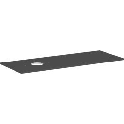 Hansgrohe Xelu Q blat naszafkowy 136x55 cm szary 54116910