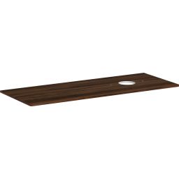 Hansgrohe Xelu Q blat naszafkowy 136x55 cm orzech 54117630