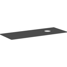 Hansgrohe Xelu Q blat naszafkowy 136x55 cm szary 54117910