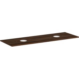 Hansgrohe Xelu Q blat naszafkowy 156x55 cm orzech 54119630