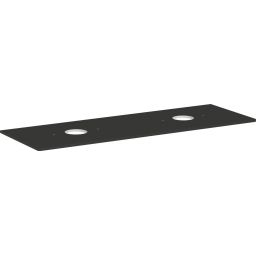 Hansgrohe Xelu Q blat naszafkowy 156x55 cm szary 54119910