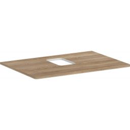 Hansgrohe Xelu Q blat naszafkowy 78x55 cm dąb 54120230
