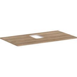 Hansgrohe Xelu Q blat naszafkowy 98x55 cm dąb 54121230