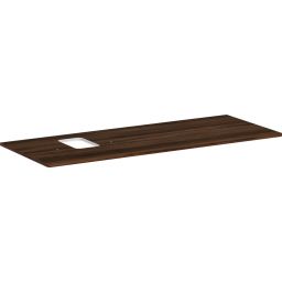 Hansgrohe Xelu Q blat naszafkowy 136x55 cm orzech 54123630