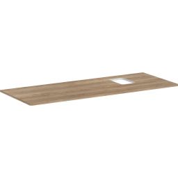 Hansgrohe Xelu Q blat naszafkowy 136x55 cm dąb 54124230