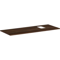 Hansgrohe Xelu Q blat naszafkowy 136x55 cm orzech 54124630