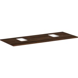 Hansgrohe Xelu Q blat naszafkowy 136x55 cm orzech 54125630