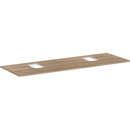 Hansgrohe Xelu Q blat naszafkowy 156x55 cm dąb 54126230