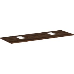 Hansgrohe Xelu Q blat naszafkowy 156x55 cm orzech 54126630