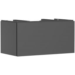 Hansgrohe Xilesa E szafka 98x55x50 cm podumywalkowa wisząca szara 54266760