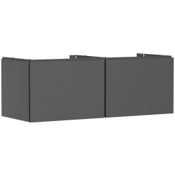 Hansgrohe Xilesa E szafka 137,5x55x50 cm podumywalkowa wisząca szara 54268760