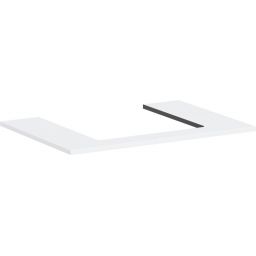 Hansgrohe Xilesa E blat naszafkowy 78x55 cm biały 54269700
