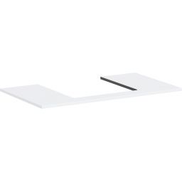 Hansgrohe Xilesa E blat naszafkowy 98x55 cm biały 54270700