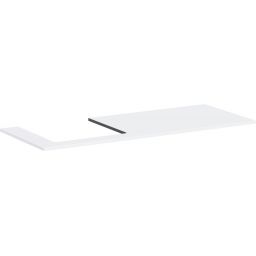 Hansgrohe Xilesa E blat naszafkowy 137,5x55 cm biały 54272700