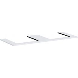 Hansgrohe Xilesa E blat naszafkowy 137,5x55 cm biały 54274700