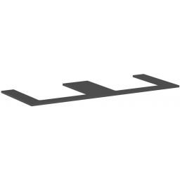 Hansgrohe Xilesa E blat naszafkowy 137,5x55 cm szary 54274760