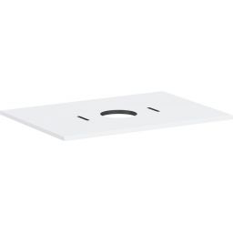 Hansgrohe Xilesa E blat naszafkowy 78x55 cm biały 54275700