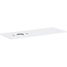 Hansgrohe Xilesa E blat naszafkowy 137,5x55 cm biały 54278700