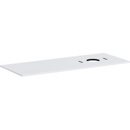 Hansgrohe Xilesa E blat naszafkowy 137,5x55 cm biały 54279700